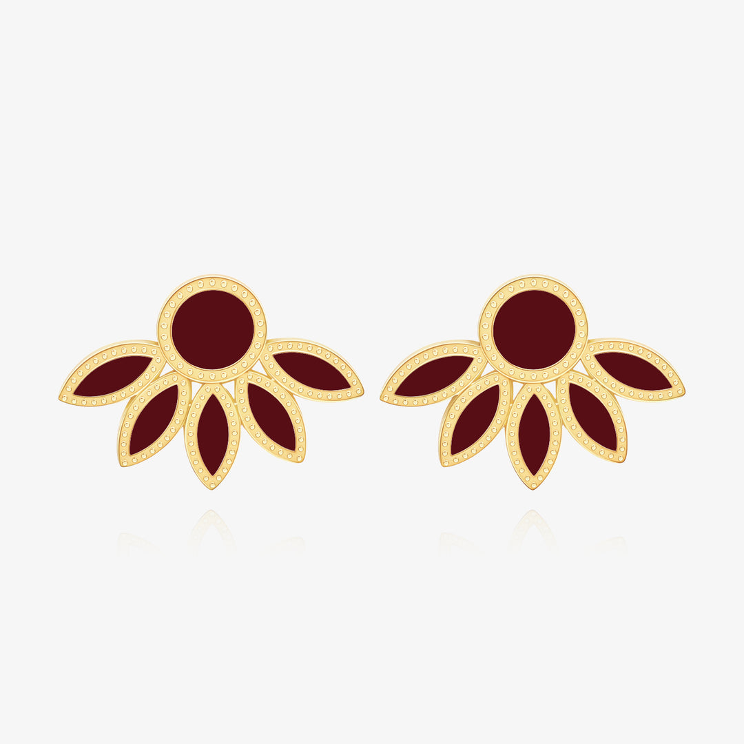Boucle d'oreille Dahila