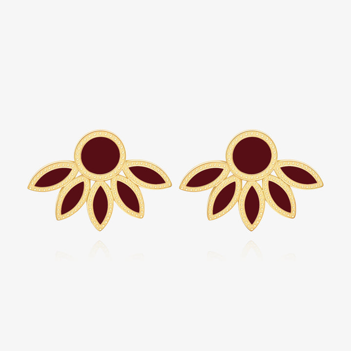 Boucle d'oreille Dahila