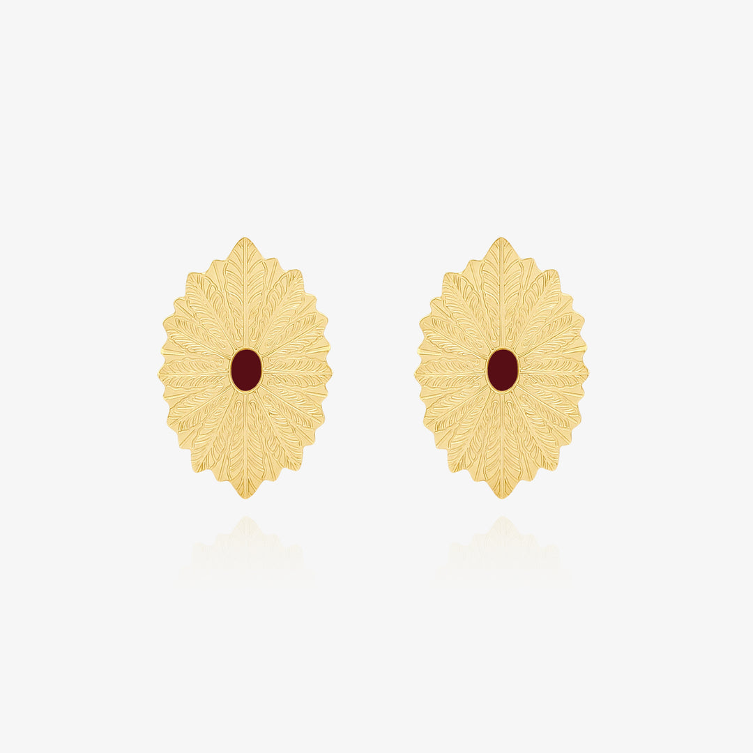 Boucle d'oreille Acanthe