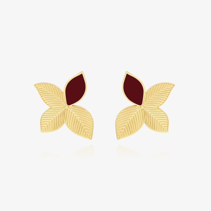 Boucle d'oreille Nymphéa