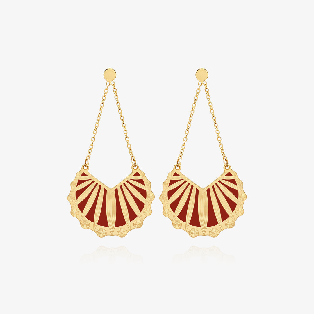 Boucle d'oreille Coralia