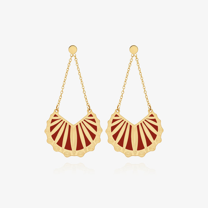 Boucle d'oreille Coralia