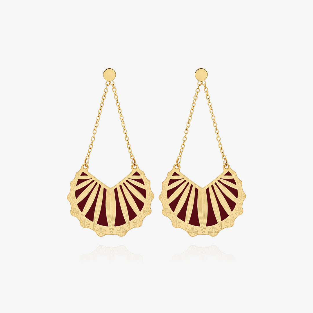 Boucle d'oreille Coralia