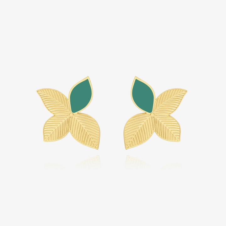 Boucle d'oreille Nymphéa