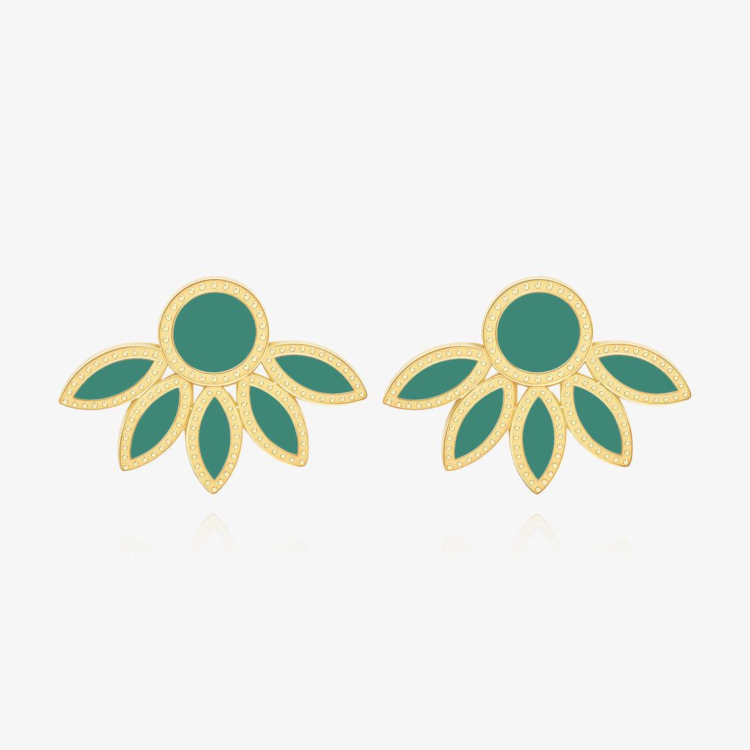 Boucle d'oreille Dahila