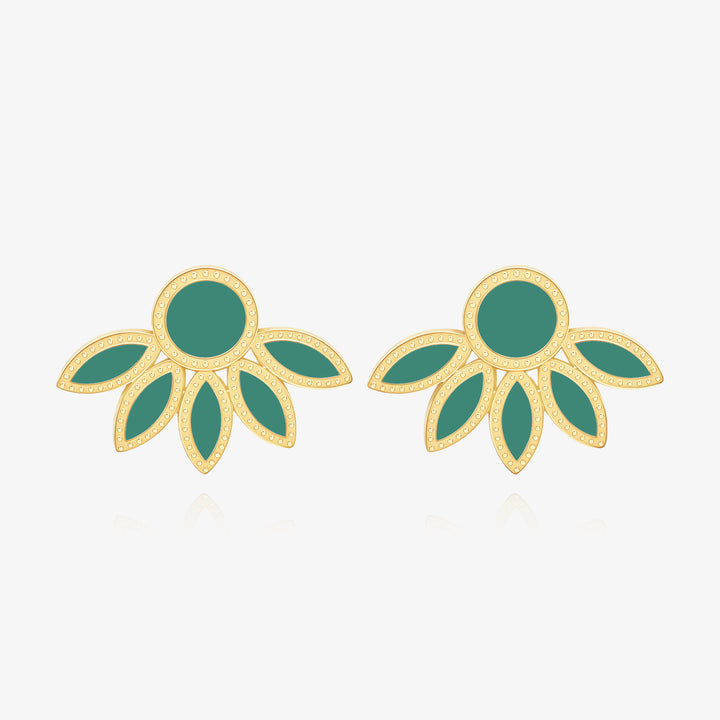 Boucle d'oreille Dahila