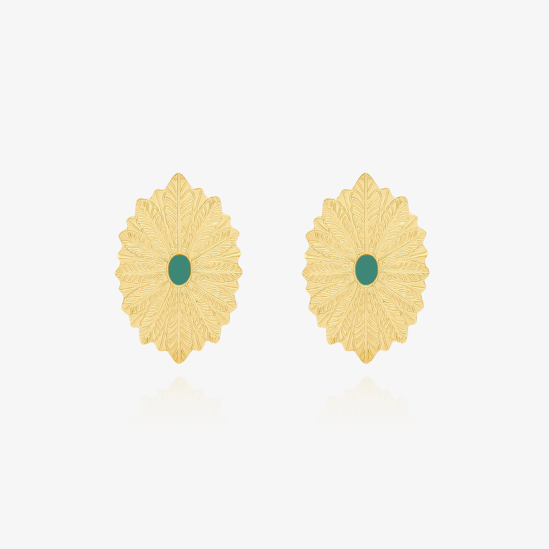 Boucle d'oreille Acanthe