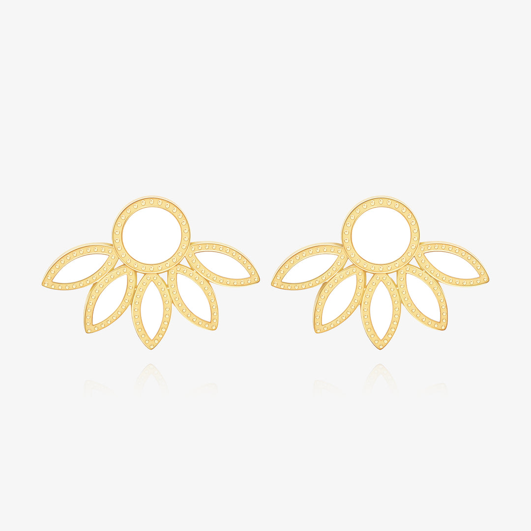Boucle d'oreille Dahila