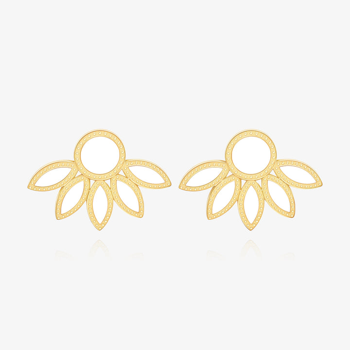 Boucle d'oreille Dahila