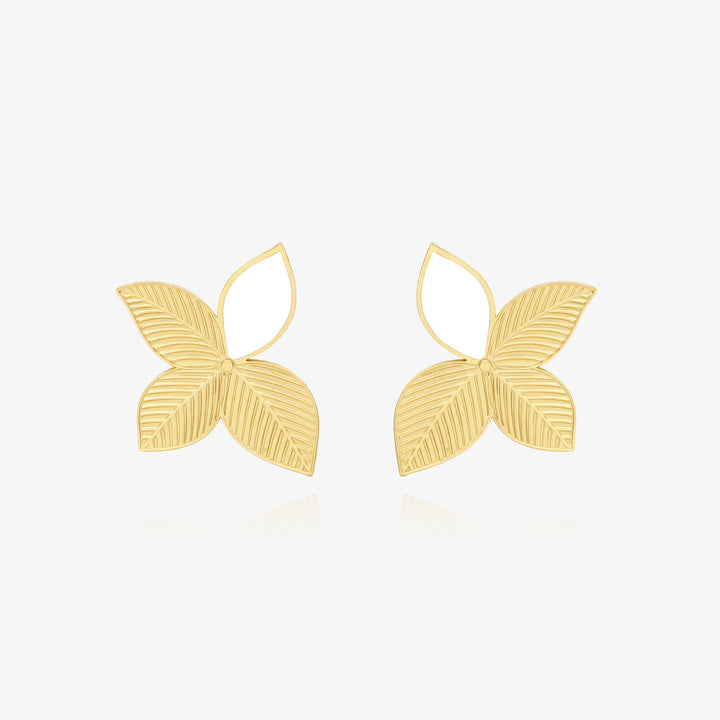 Boucle d'oreille Nymphéa