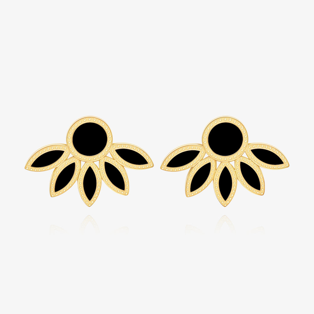 Boucle d'oreille Dahila