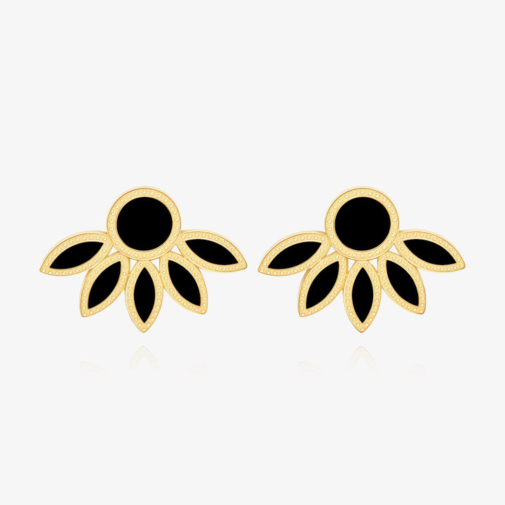 Boucle d'oreille Dahila
