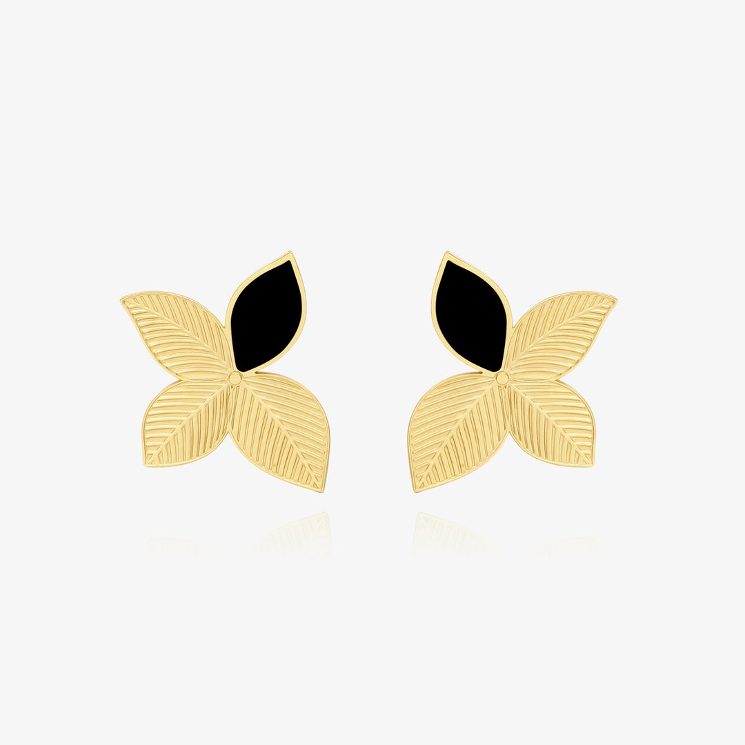Boucle d'oreille Nymphéa