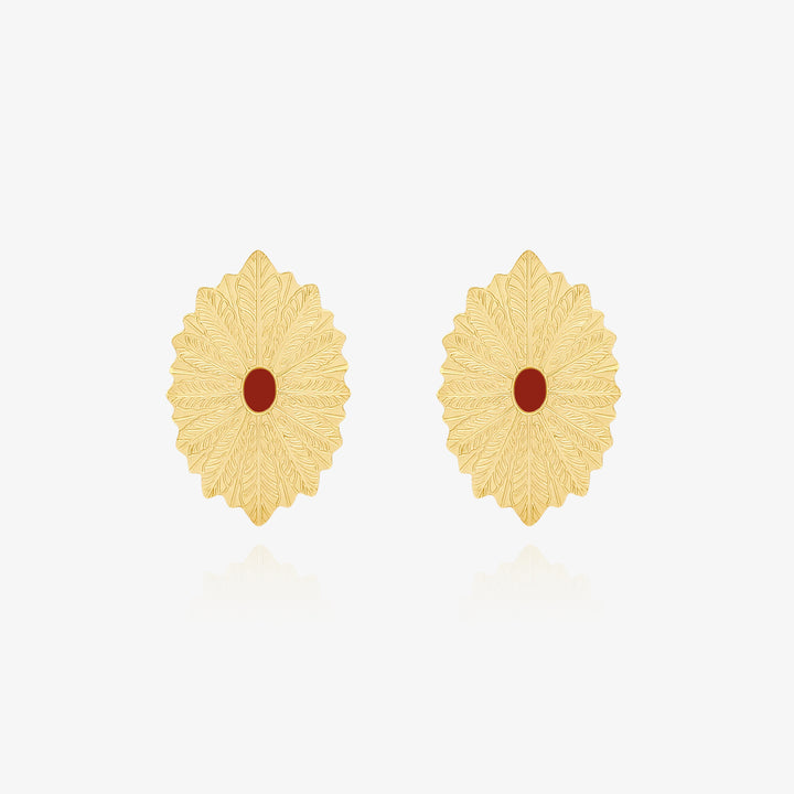 Boucle d'oreille Acanthe