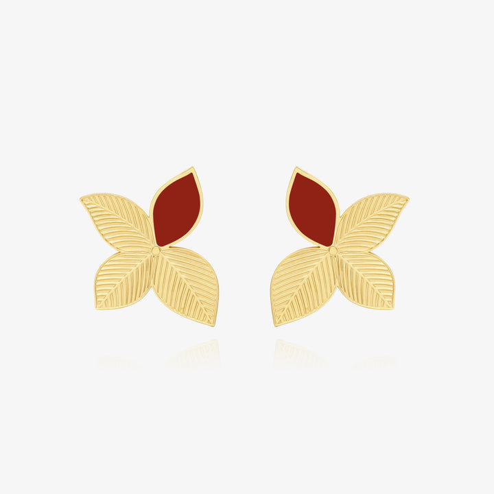 Boucle d'oreille Nymphéa
