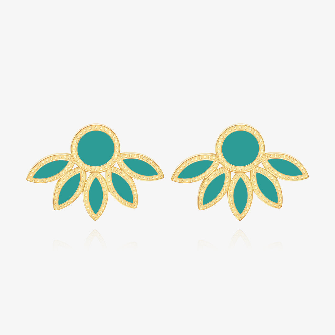 Boucle d'oreille Dahila