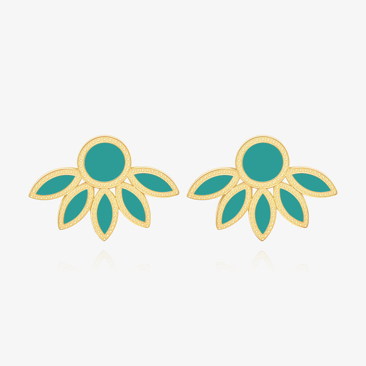 Boucle d'oreille Dahila