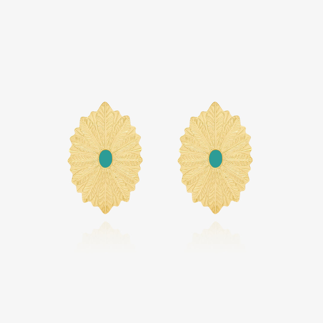 Boucle d'oreille Acanthe