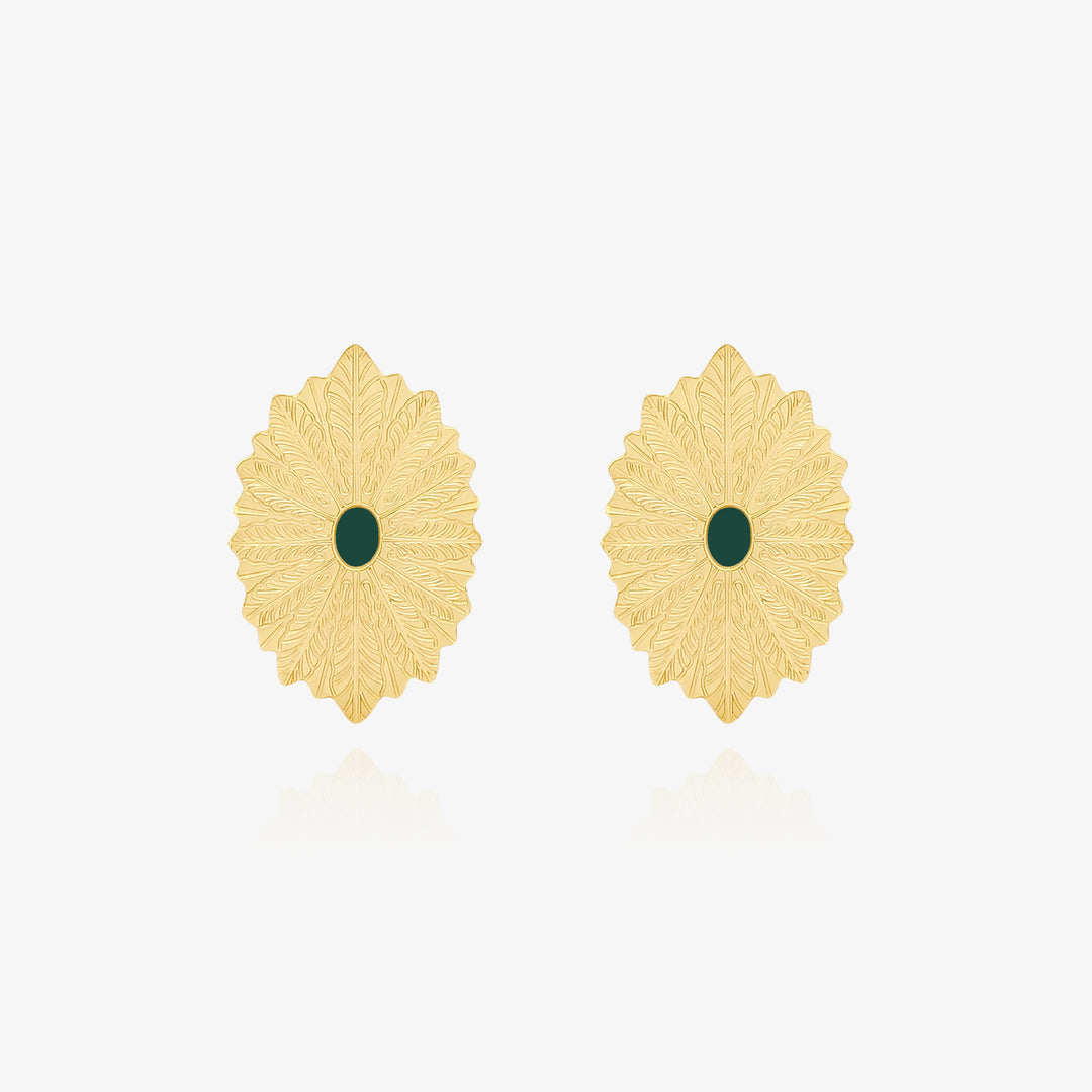 Boucle d'oreille Acanthe