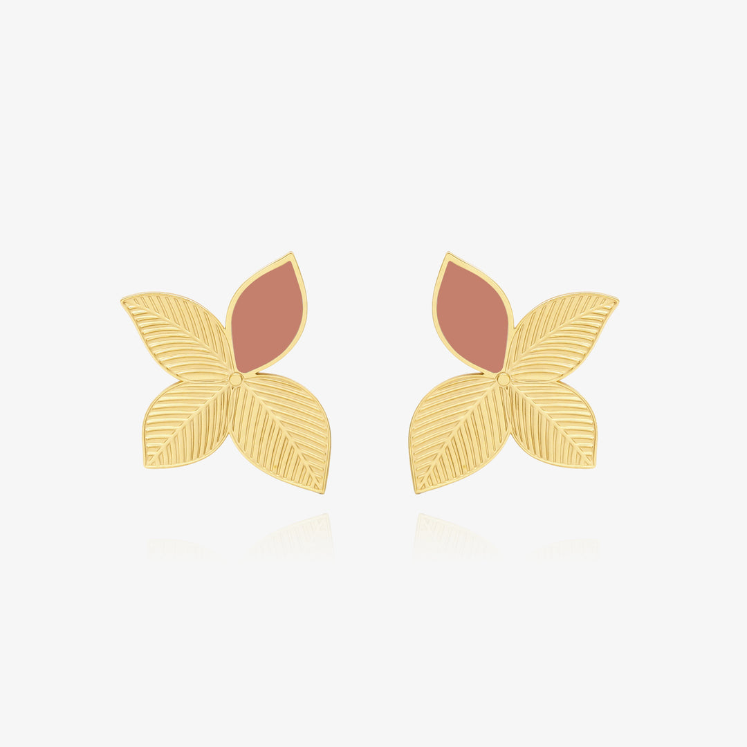Boucle d'oreille Nymphéa