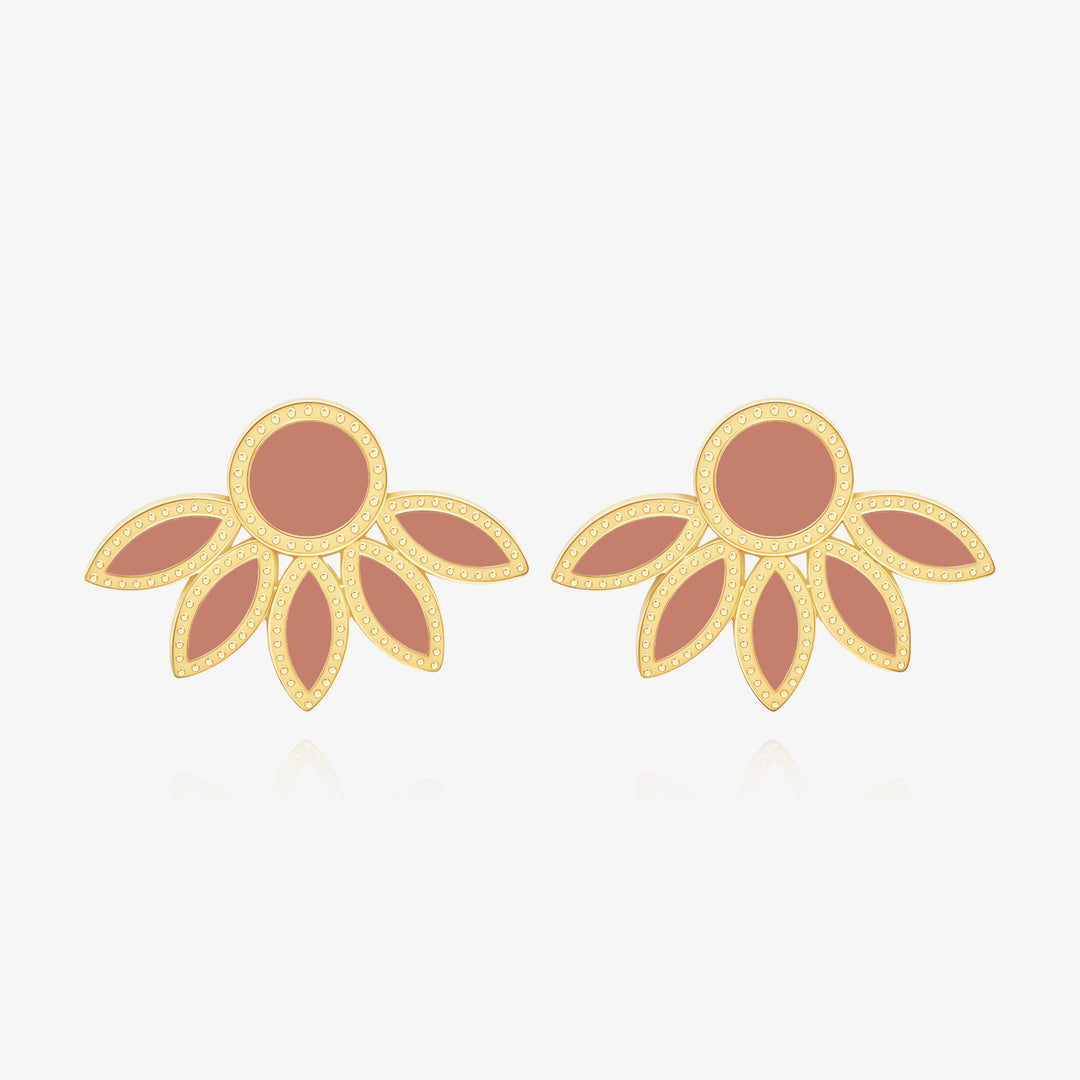 Boucle d'oreille Dahila